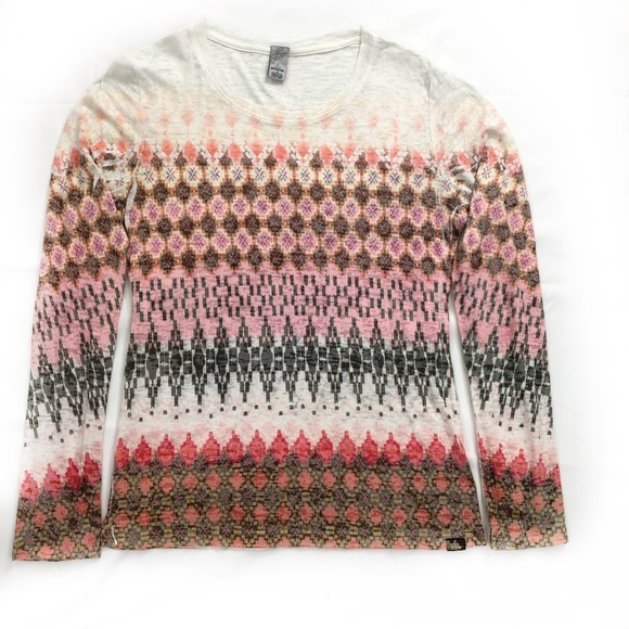 Prana Tops - Prana Breathe Long Sleeve Burnout Tee